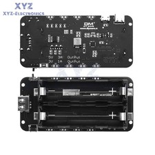 Mobile Power Bank Dual 18650 Battery Shield V8 3/5V for ESP8266 ESP32 Board