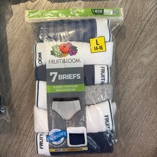 NIP: Fruit of the Loom Boy's Eversoft Briefs Assorted 7 Pack 