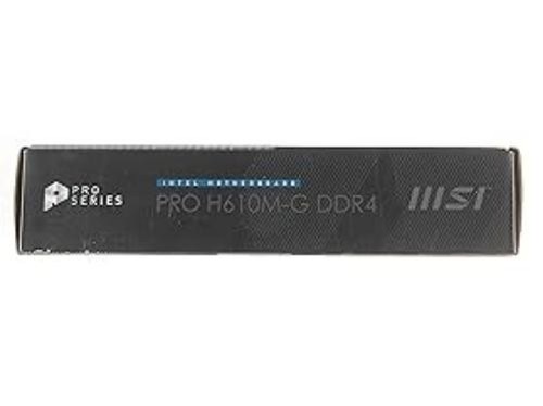 MSI PRO H610M-G DDR4 Mainboard, Micro-ATX - unterstützt Intel Core Prozessoren 1 - Afbeelding 10 van 10