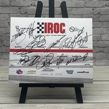 11X SIGNED 2026 IROC Heritage Invitational Hero Card Jeff Gordon Rick Hendrick