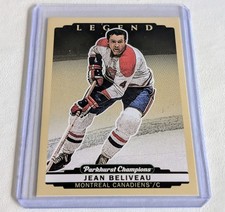 2022-23 Parkhurst Champions #346 Jean Beliveau SP Legend