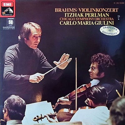Brahms*, Itzhak Perlman, Chicago Symphony Orchestra* LP Quad Schallplatte 176492