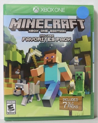 Minecraft Xbox One Edition Includes Favorites Pack (Xbox One, 2016) - BRAND NEW