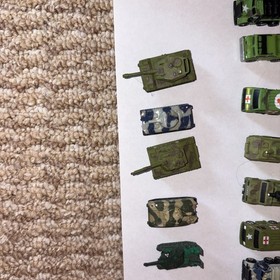 1991 Micro Machine Super Van City Army Camo Edition W/16 Vehicles & Planes
