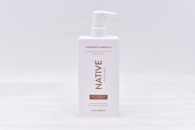 Native Hair Care Moisturizing Shampoo - Coconut & Vanilla 16.5oz
