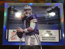 2024 Troy Aikman #'d 008/175 Topps Signature Class Gridiron Ambassadors #GA-25