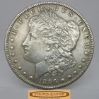 1896 Morgan Silver Dollar, Damaged - #C58507NQ