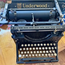 Antique Underwood No.5 Manual Typewriter thumbnail