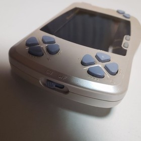 Bandai WonderSwan Console Silver Pearl White SW-001 Tested Working See Photos