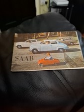 1964 SAAB 96 95 and SAAB sport  brochure BOOKLET RARE