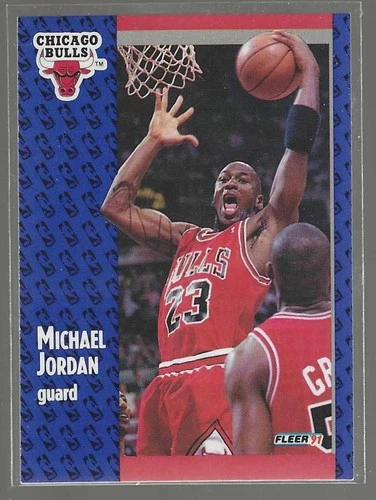 1991-92 Fleer #29 Michael Jordan Chicago Bulls HOF GOAT