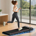 2-In-1 Under Desk Incline Treadmill, Folding Treadmill For Home, Walking Pad