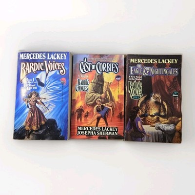 Bardic Voices Mercedes Lackey Vol. 1, 3, 4 Series PB Lot Of 3 Fantasy J35