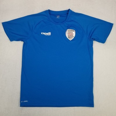 Capelli Sport Men's Albion SC San Diego Performance T-Shirt Blue Size Medium