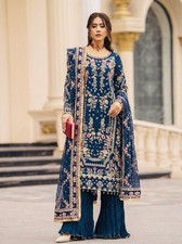Pakistani Salwar Kameez Ready To Wear Dress 3 Piece Suit Wedding Party Bollywood