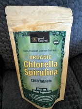Chlorella Spirulina Tablet - 1250 Pieces Exp 11/2026