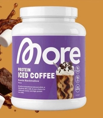 More Nutrition Protein Iced Coffee Macchiato Marshmallow 500g Neu & OVP Limited