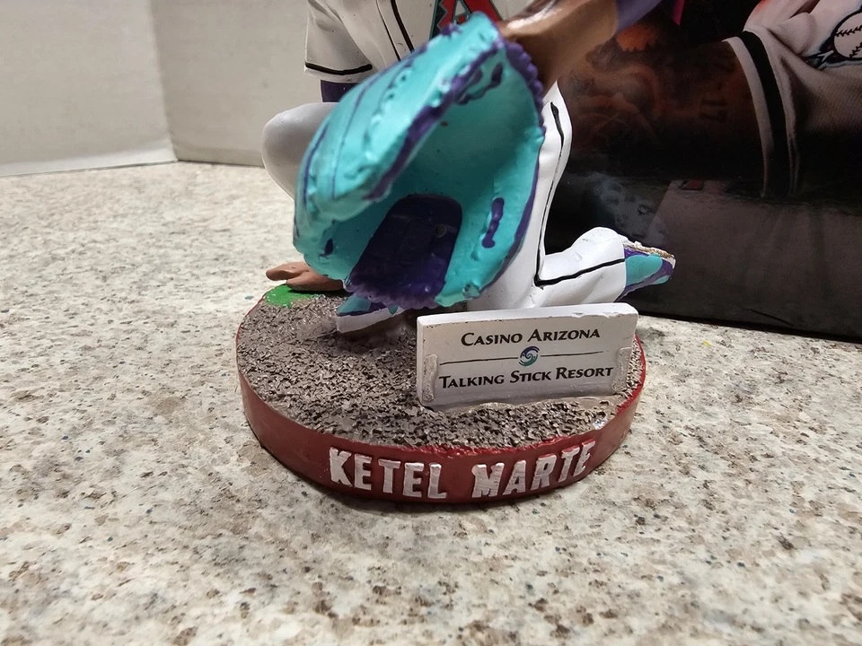 Ketel Marte Arizona Diamondbacks MLB 2025 SGA Bobblehead NIB - Image 3 of 4