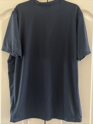 THE NORTH FACE Flash Dry Mens XL Blue Short Sleeve Shirt Athletic Performance - Imagen 5 de 6