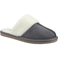 Image of Hush Puppies Arianna Mule Slippers Grey
