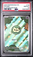 2025 POKEMON BLK EN-BLACK BOLT ILLUSTRATION RARE #118 SOLOSIS PSA 10 on eBay