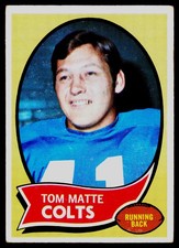 1970 Topps #142 Tom Matte