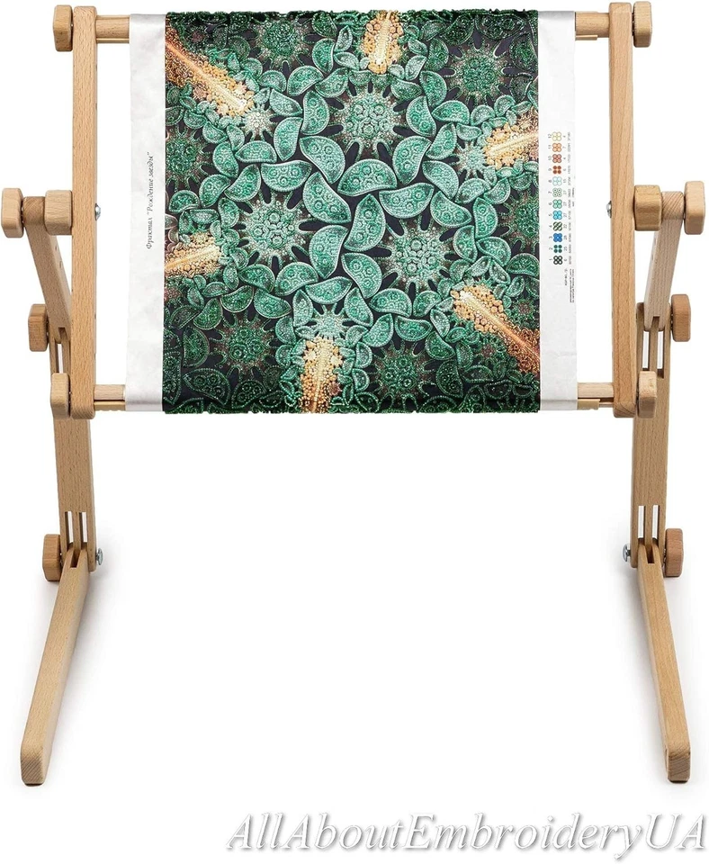 Adjustable Beech Table Embroidery Frame Holder 9.8" х 12.5" - Image 4 of 4