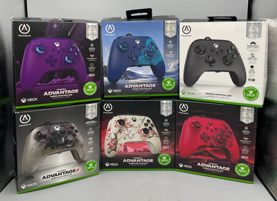 PowerA Wired Controller for Xbox X/S/One - Black, White, Red, Purple, Grey, Ex