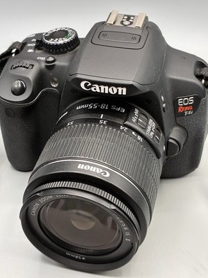 Canon EOS Rebel T4i 650D 18MP DSLR Camera Kit w/ Canon 18-55mm Lens