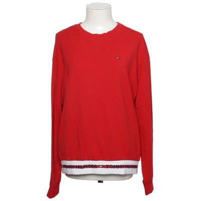 Tommy Hilfiger, Sweatshirt, Größe: L, Rot/Weiß, Damen #SGI