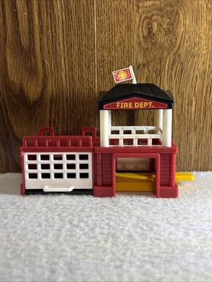 Vtg Battat Fire Department Pocket Series Micro Set. 