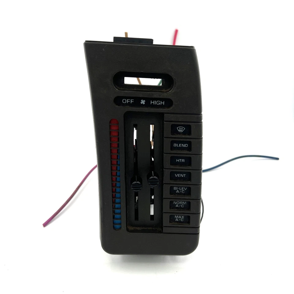 1990-1995 Chevy Astro GMC Safari Heater A/C Temperature Climate Control Unit - Image 2 of 4