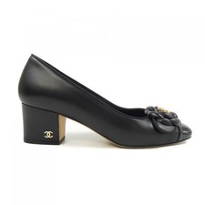 CHANEL Pumps EU36 US5.5 G31665Y50216 Black