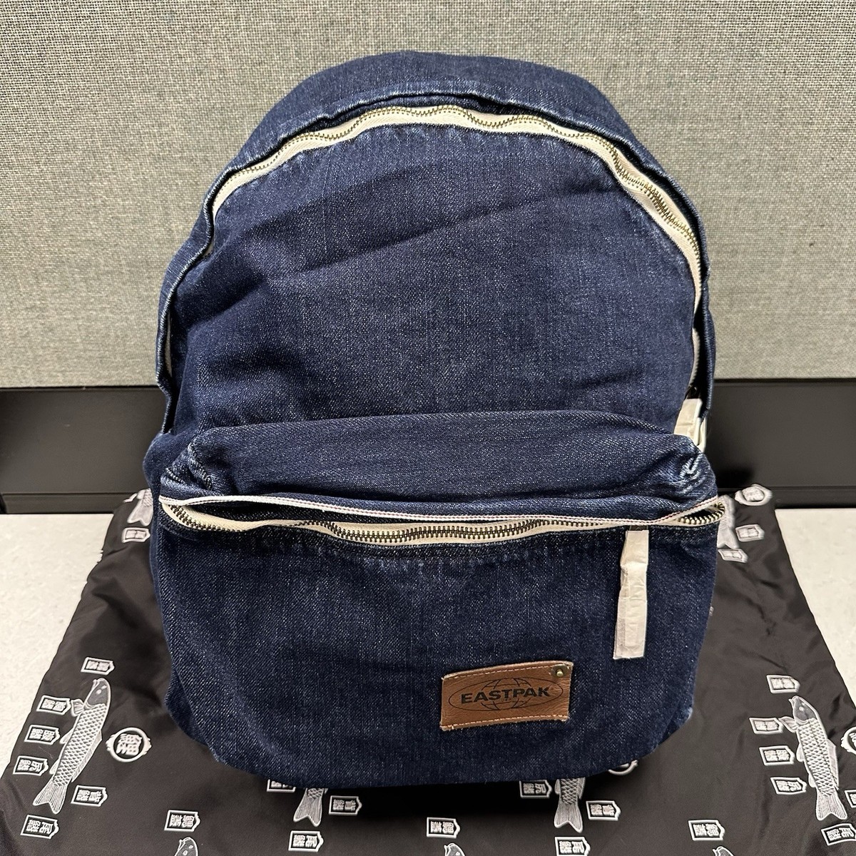 EASTPAKアメリカ製造 Eastpak Padded Pak'r Japanese Kuroki Selvedge Denim Backpack