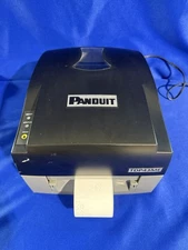 Panduit TDP43ME Thermal Transfer Label Printer with Adapter - Powers On - Read
