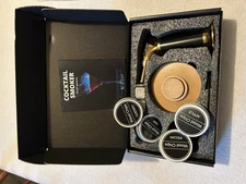 Cocktail Smoker Kit with 4 Flavored Wood Chips