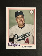 2022 Topps Archives - 1978 Topps Design Duke Snider #103
