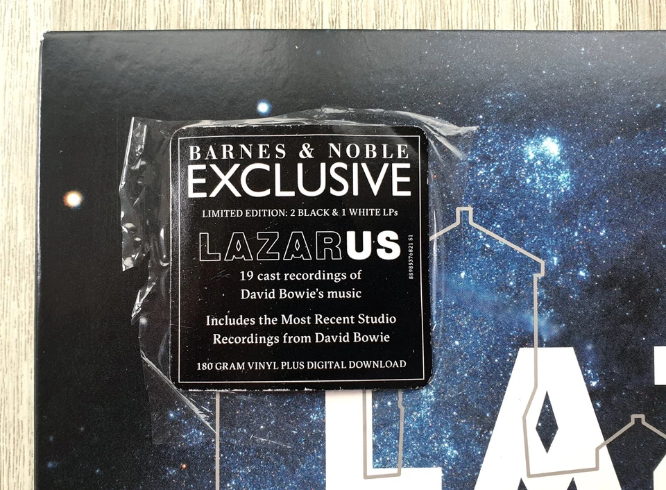 Original New York Cast, David Bowie And Enda Walsh Lazarus Limited White Vinyl - Image 3 of 4