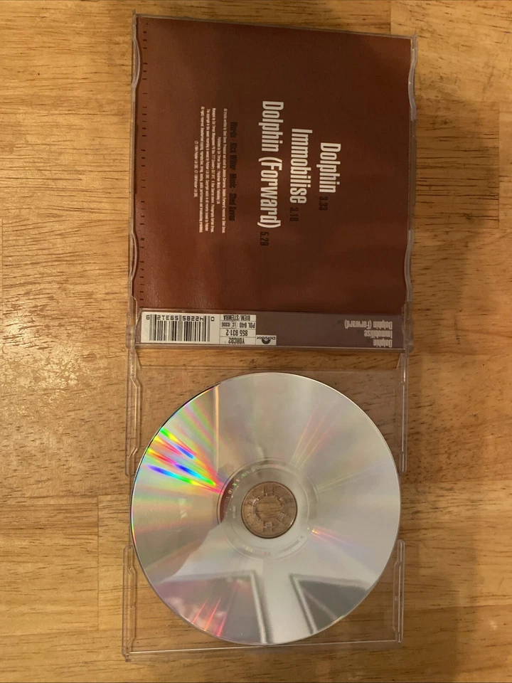 Shed Seven Dolphin UK Import 3 Track CD 1994 Polydor Records Issue  - Image 3 of 4