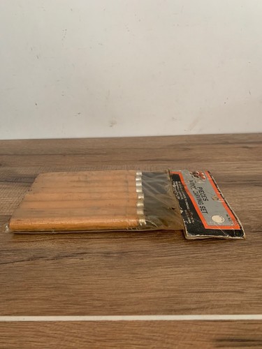 Neu in OVP!!! Vintage Büffel Marke 8-teiliges Holzschnitzset - Bild 4 von 5