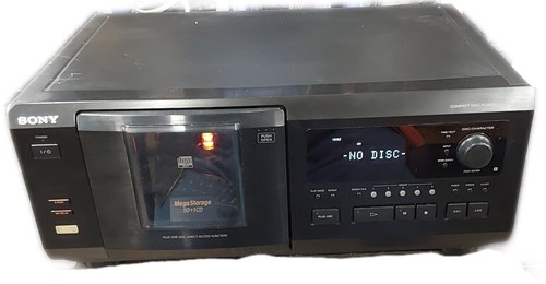 Sony CDP-CX57 50 Disc + 1 CD Player Mega Storage Carousel CD Changer with Remote