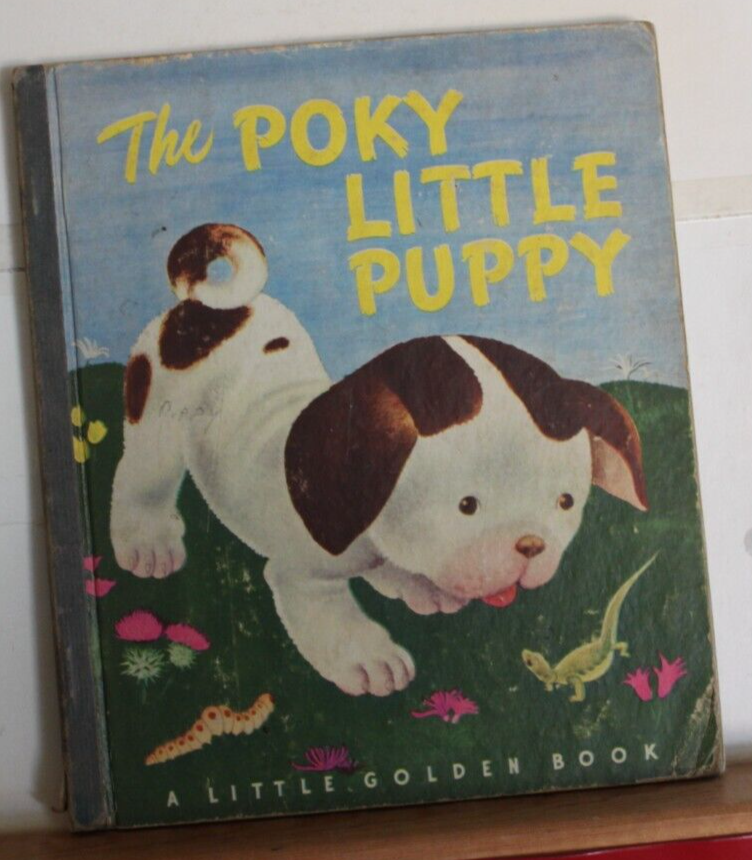 The Poky Little Puppy Little Golden Book #8 12th Edition 1946 | eBay