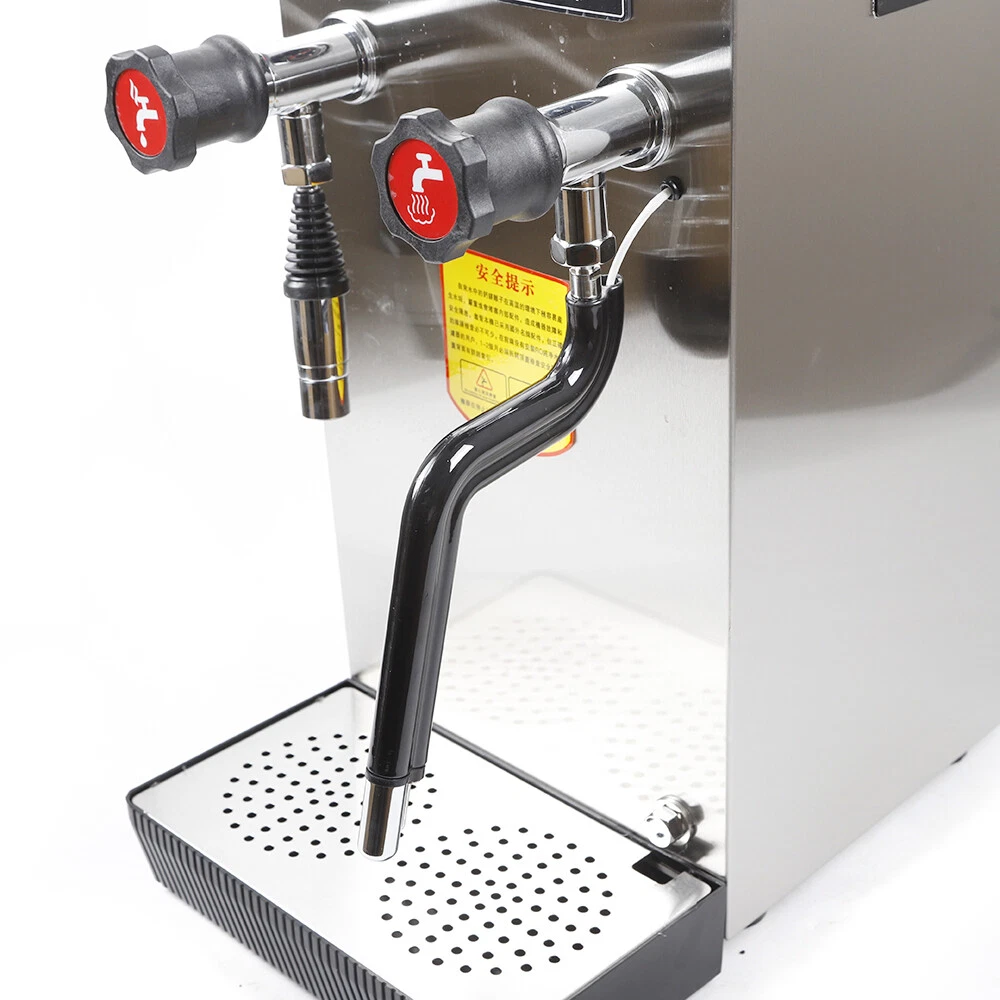 Milk Frother Steamer Full Automatic Boiling Water Frothing Machine Commercial US