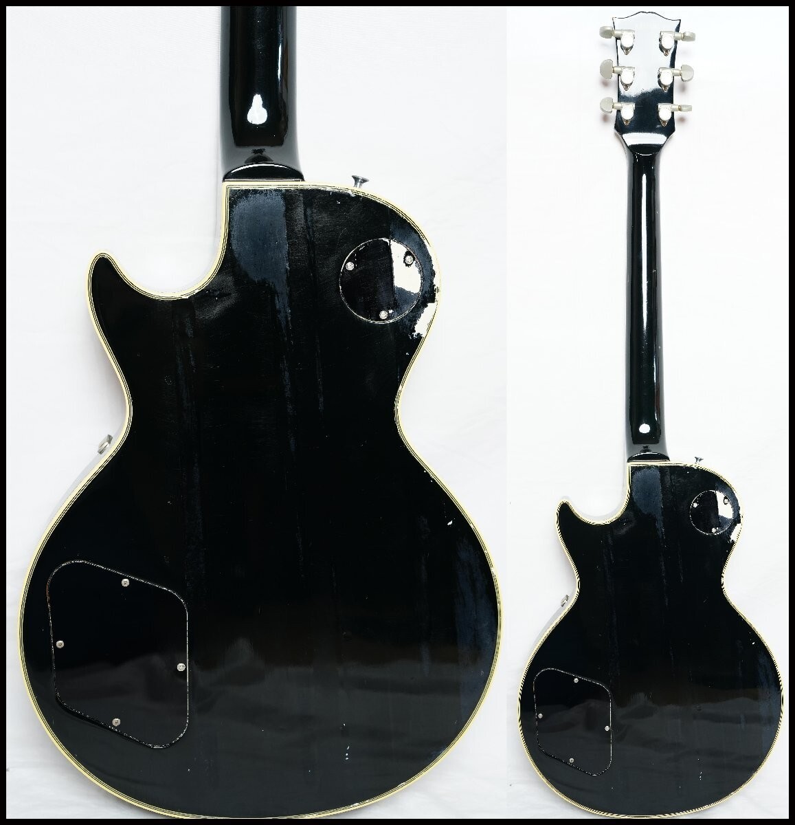 ギター Greco Les Paul Custom 1983 Greco Japan EGC68-50 Les Paul Custom (Black) – Cool Old