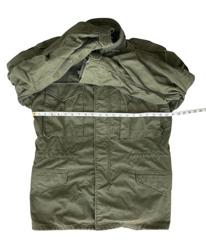 US Army Small Regular M65 Field Jacket Vietnam Era Alpha Industries Green OG-107 - Picture 5 of 9