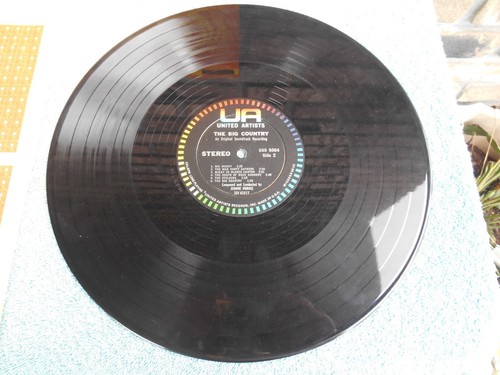 WILLIAM WYLER'S THE BIG COUNTRY ORIGINAL SOUNDTRACK RECORD ALBUM UAS 5004 - Picture 8 of 14
