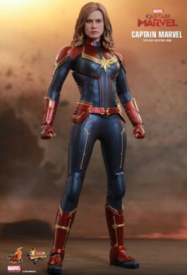 HOT TOYS 1/6 MMS521 CAPTAIN MARVEL as Brie Larson Action Figure