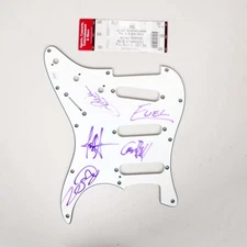 Fuel Signed Pickguard 2010 COA JSA Cert & Sticker