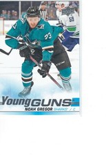 2020-21 Upper Deck Young Guns #462 Noah Gregor