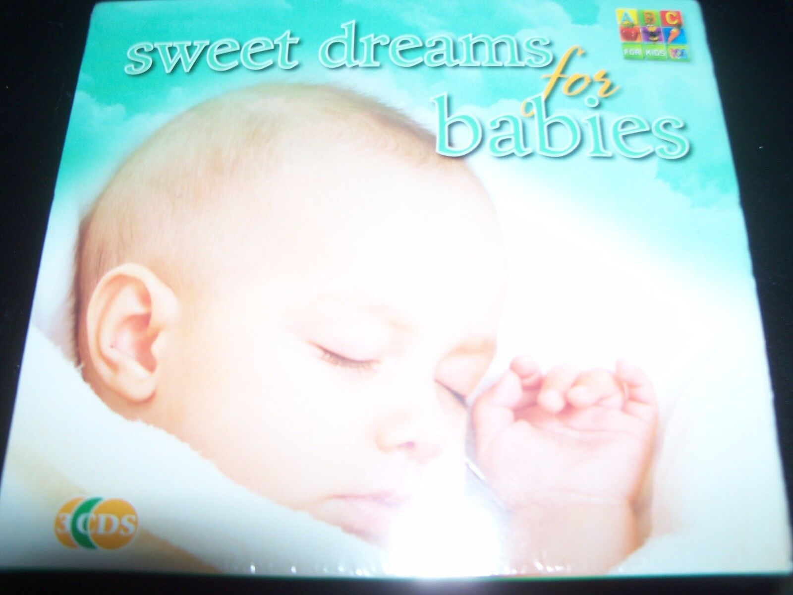 Sweet Dreams For Babies (Lullabies Symphonies Jazz Guitar) ABC Kids 3 CD – New  